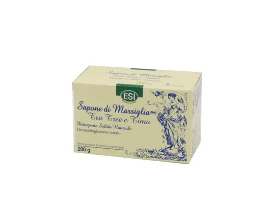 Esi Sapone Di Marsiglia Detergente Solido Naturale con Tea Tree 200G