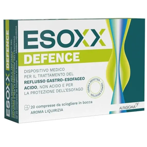 Esoxx Defence Compresse Masticabili Reflusso e Bruciore di Stomaco | Acquista Online su Farmaclick