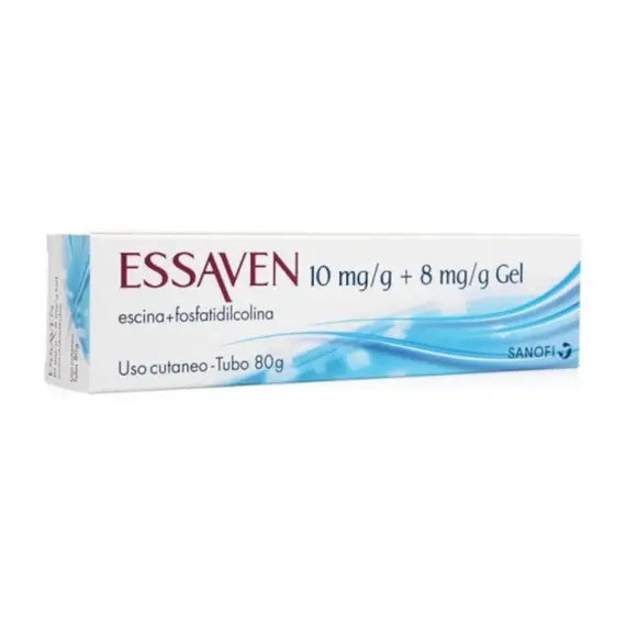 Essaven Gel 1% di Escina + 0,8% Fosfatidilcolina Tubo 40g | Acquista Online su Farmaclick