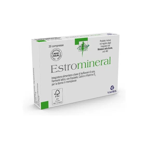 Estromineral Meda Integratore Alimentare per la Menopausa 20 Compresse | Acquista Online su Farmaclick