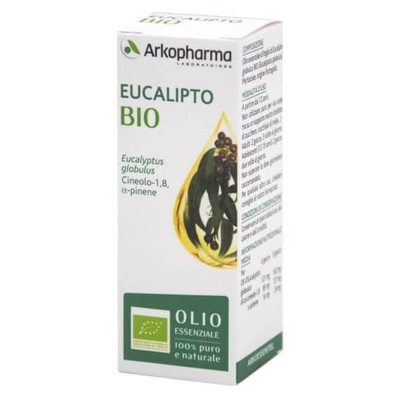Arkopharma Oli Essenziali Eucalipto Bio 100% Puro e Naturale 10 Ml | Acquista Online su Farmaclick