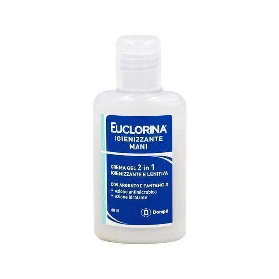 Euclorina Igienizzante Mani Crema Gel 2 in 1 80 Ml | Acquista Online su Farmaclick