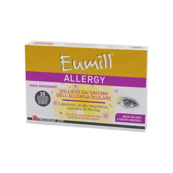 Eumill Allergy Gocce Oculari Monodose 10 X 0,5 Ml | Acquista Online su Farmaclick