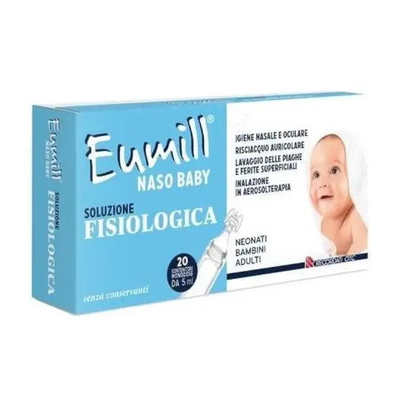 Eumill Naso Baby Soluzione Fisiologica 20 Fl 5ml | Acquista Online su Farmaclick