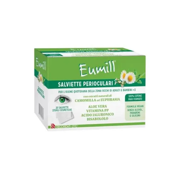 Eumill Salviette Perioculari 20 Salviette | Acquista Online su Farmaclick