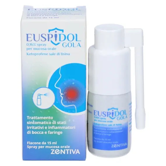 Euspidol Gola Spray 15ml | Acquista Online su Farmaclick