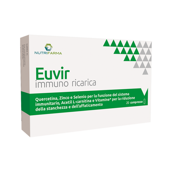 Euvir Immuno Ricarica Integratore Alimentare per il Sistema Immunitario 20 Compresse | Acquista Online su Farmaclick