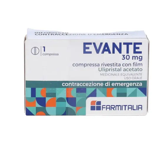 Evante Farmitalia 1 Compressa Rivestita 30 Mg | Acquista Online su Farmaclick