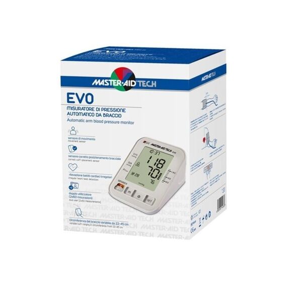 Master Aid Tech Evo Misuratore di Pressione Automatico da Braccio | Acquista Online su Farmaclick