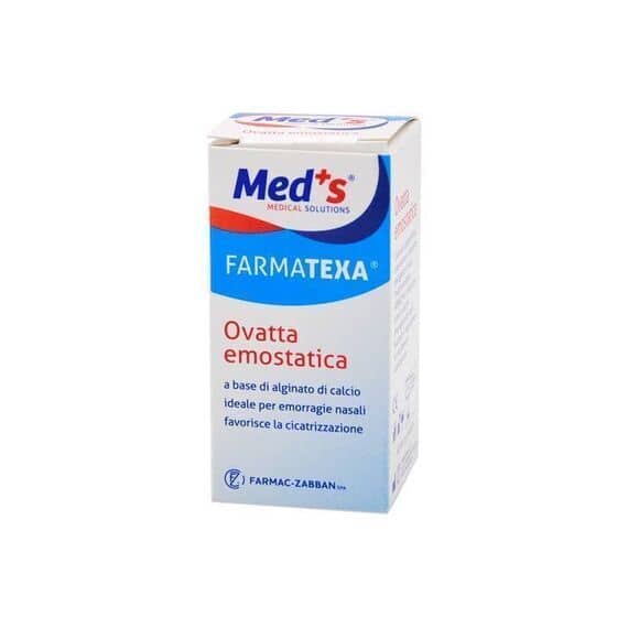 Med+s Farmatexa Ovatta Emostatica per Emorragie Nasali | Acquista Online su Farmaclick