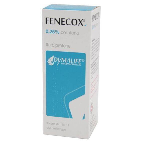 Fenecox Collutorio 0,25% di Flurbiprofene 160ml | Acquista Online su Farmaclick