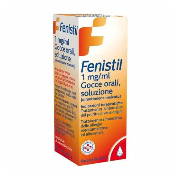 Fenistil Antistaminico 1mg/ml Gocce Orali 20 Ml | Acquista Online su Farmaclick
