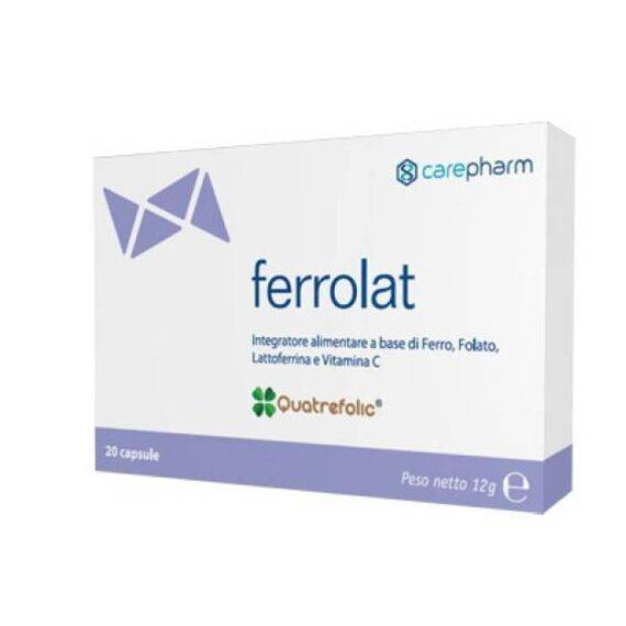 Ferrolat Plus Integratore Alimentare per il Sistema Immunitario 20 Capsule | Acquista Online su Farmaclick