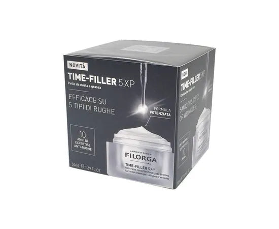 Filorga Time Filler 5 Xp Crema Correzione Rughe Pelle Da Mista A Lucida 50 Ml