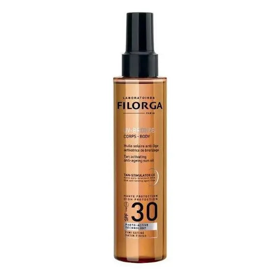 Filorga Uv Bronze Corpo Spf 30+ Olio Solare Anti Etã Acceleratore di Abbronzatura 150 Ml | Acquista Online su Farmaclick