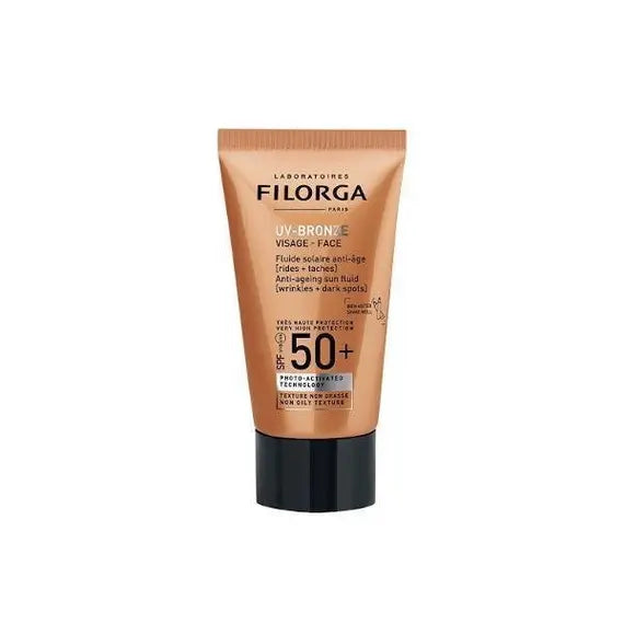 Filorga Uv Bronze Fluido Solare Viso Anti-etã Spf 50+ 40ml | Acquista Online su Farmaclick