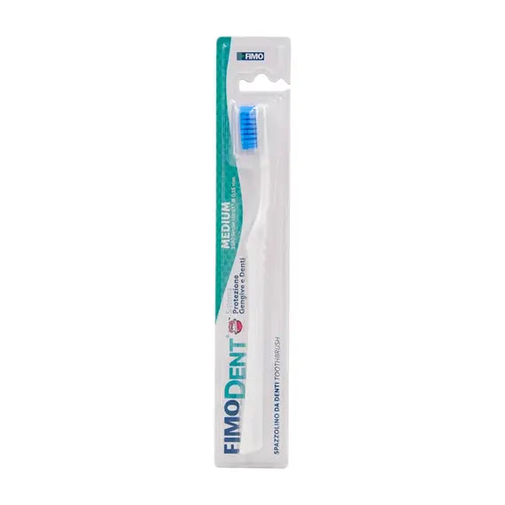 Fimodent Spazzolino Sistema Protezione Gengive e Denti Medio | Acquista Online su Farmaclick