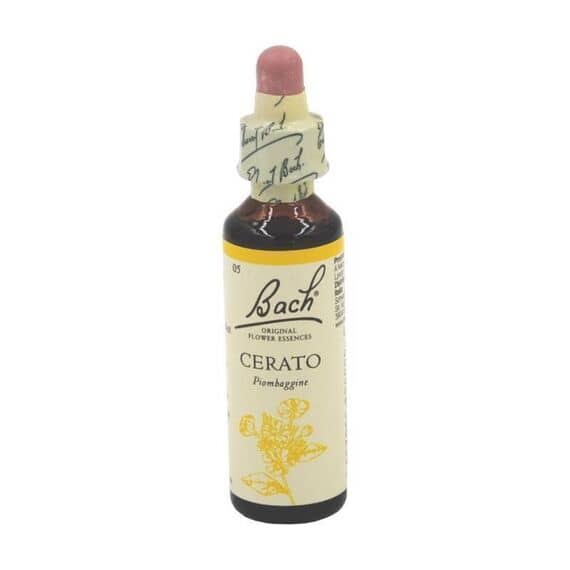 Fiori di Bach 05 Cerato per la Mancanza di Fiducia Nelle Proprie Decisioni Gocce Orali 20 Ml | Acquista Online su Farmaclick