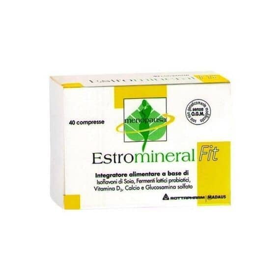 Estromineral Fit Integratore Alimentare per la Menopausa 40 Compresse | Acquista Online su Farmaclick
