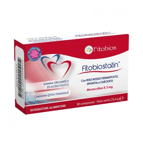 Fitobio Statin Integratore per il Colesterolo 30 Compresse | Acquista Online su Farmaclick