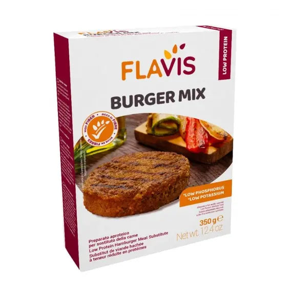 Flavis Burger Mix Preparato Aproteico per Sostituto della Carne 350 G | Acquista Online su Farmaclick