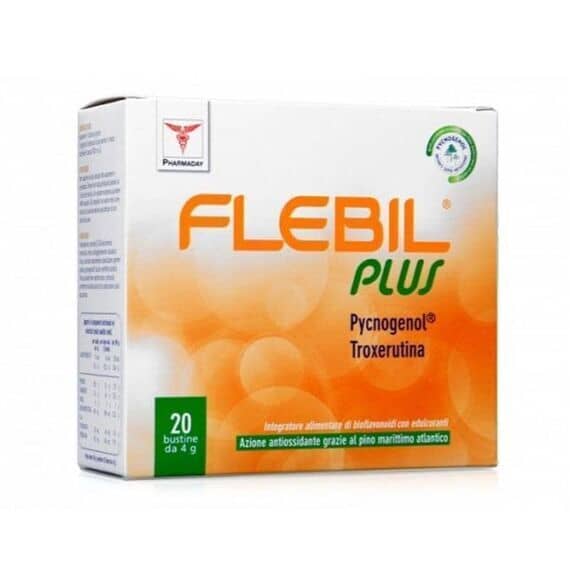 Flebil Plus 20 Stick Pack Integratore Alimentare per le Gambe Gonfie | Acquista Online su Farmaclick
