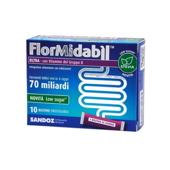 Flormidabil Ultra 10 Bustine con Stevia | Acquista Online su Farmaclick