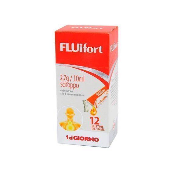 Fluifort Sciroppo 12 Bustine 2,7g /10 Ml | Acquista Online su Farmaclick