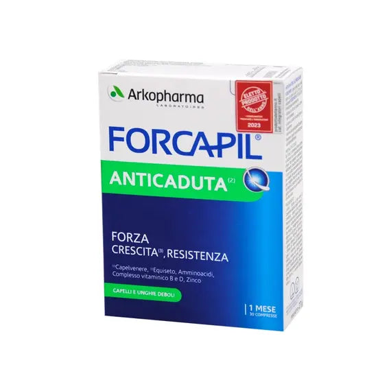 Forcapil Anticaduta Capelli e Unghie 30 Compresse | Acquista Online su Farmaclick