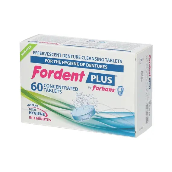Fordent Plus 60 Compresse Concentrate per la Pulizia di Protesi e Apparecchi | Acquista Online su Farmaclick