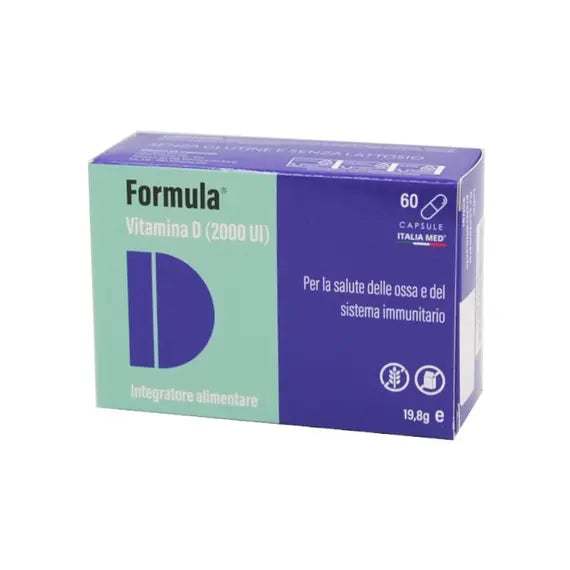 Formula D Integratore Vitamina D 60 Capsule | Acquista Online su Farmaclick