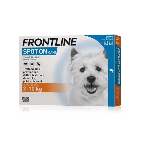 Frontline Spot On Cani 2 - 10 Kg 0,67 Ml | Acquista Online su Farmaclick