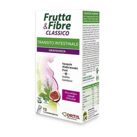 Ortis Frutta e Fibre Classico Transito Intestinale in Gravidanza 12 Bustine | Acquista Online su Farmaclick