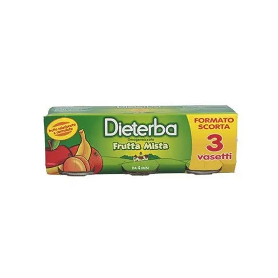 Omogeneizzati Dieterba Frutta Mista 3x80 Gr | Acquista Online su Farmaclick
