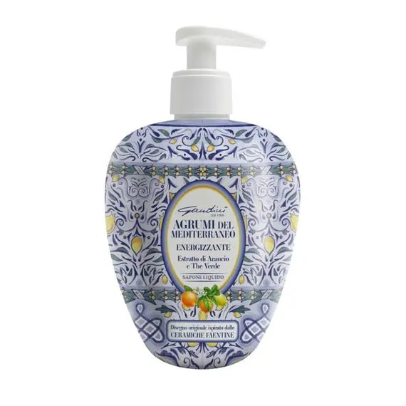 Gandini Agrumi del Mediterraneo Energizzante Estratto di Arancio e Thã¨ Verde Sapone Liquido 500 Ml | Acquista Online su Farmaclick