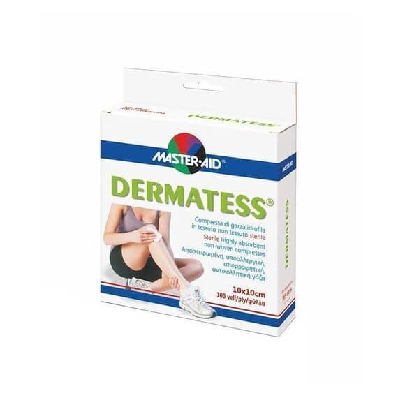 Master Aid Dermatess Garza in Cotone 100 Garze 10 X 10 Cm | Acquista Online su Farmaclick