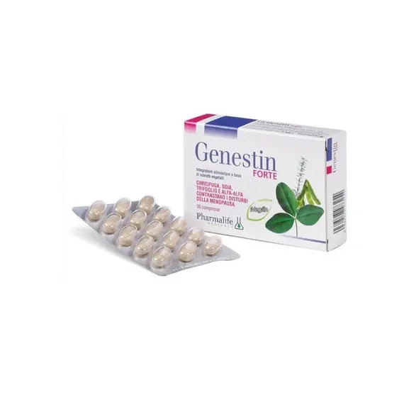 Pharmalife Genestin Forte Integratore Alimentare per la Menopausa 30 Compresse | Acquista Online su Farmaclick