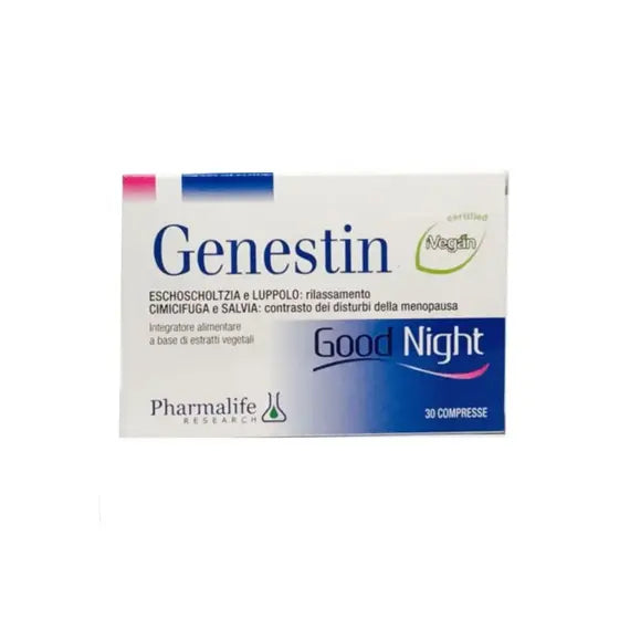 Genestin Good Night Integratore per la Menopausa 30 Compresse | Acquista Online su Farmaclick