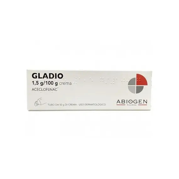 Gladio Crema Aceclofenac 1.5 G/100g | Acquista Online su Farmaclick