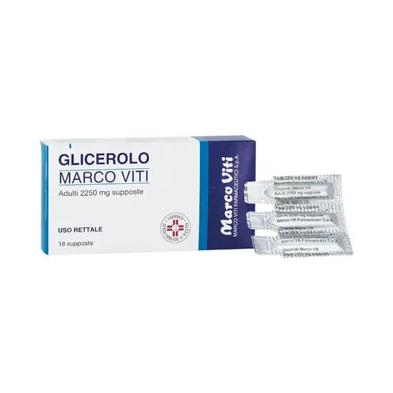 Supposte di Glicerina Viti Adulti 2250 Mg 18 Supposte | Acquista Online su Farmaclick