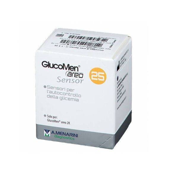 Strisce Misurazione Glicemia Glucomen Areo Sensor 25 Pezzi | Acquista Online su Farmaclick