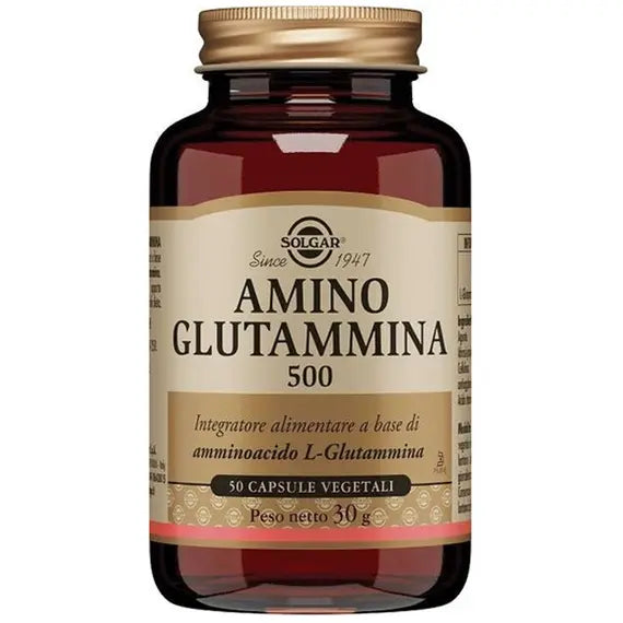 Solgar Amino Glutammina 500 Integratore Alimentare 50 Compresse Vegetali | Acquista Online su Farmaclick
