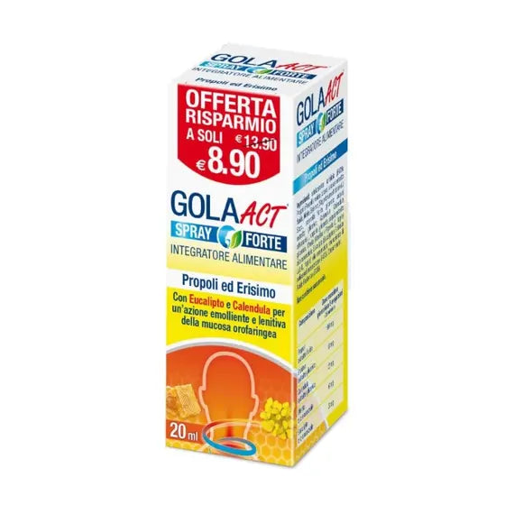 Gola Act Spray Forte 20 Ml | Acquista Online su Farmaclick