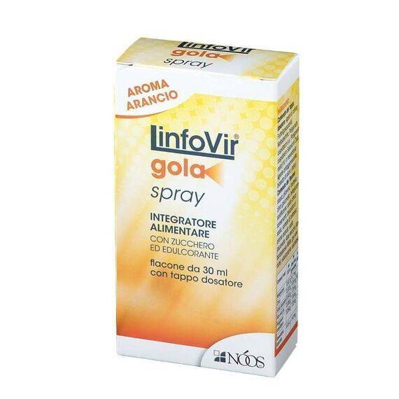 Linfovir Gola Spray Orale Integratore per le Vie Bronchiali 30ml | Acquista Online su Farmaclick