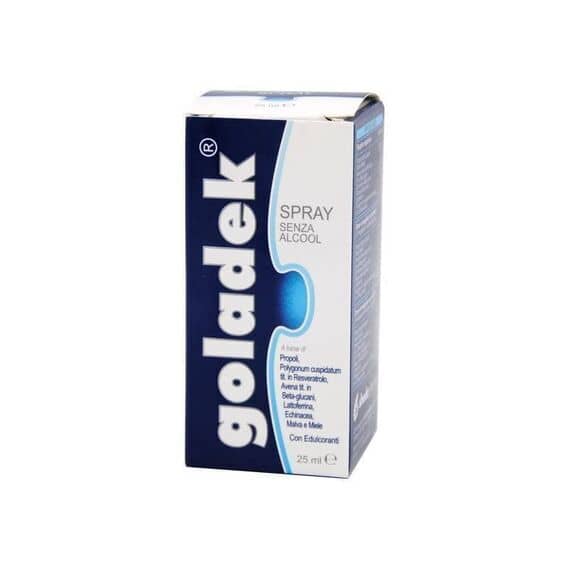 Goladek Spray No Alcool 25 Ml | Acquista Online su Farmaclick