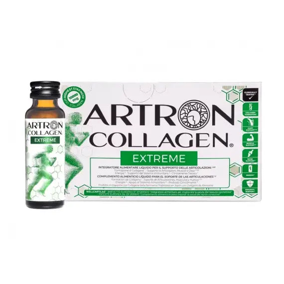 Gold Collagen Artron Integratore per Ossa e Muscoli 10 Flaconcini da 50 Ml | Acquista Online su Farmaclick