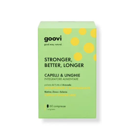Goovi Integratore Capelli e Unghie 60 Compresse | Acquista Online su Farmaclick