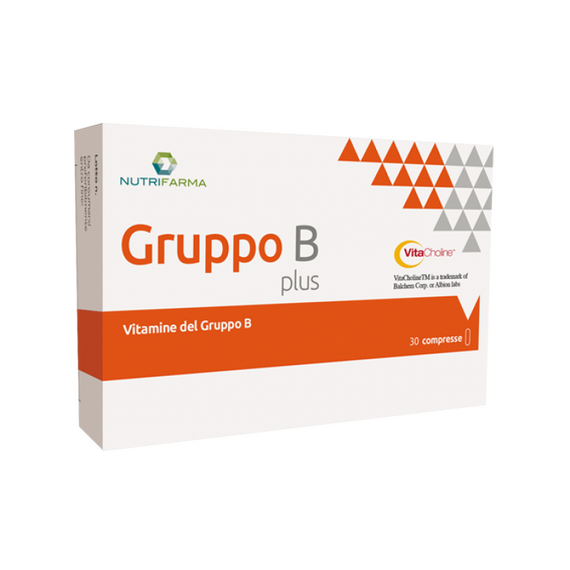 Gruppo B Plus Integratore Alimentare di Vitamina B 30 Compresse | Acquista Online su Farmaclick