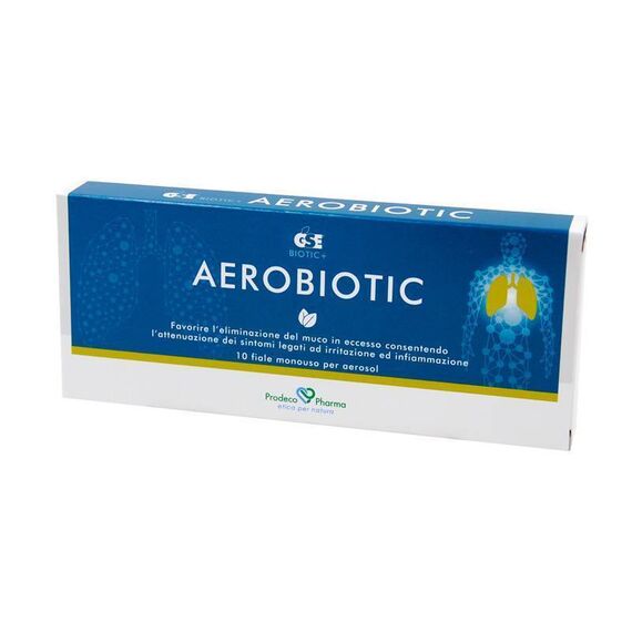 Gse Aerobiotic Soluzione per il Benessere delle Vie Respiratorie 10 Fiale | Acquista Online su Farmaclick
