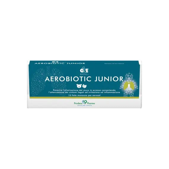 Gse Aerobiotic Junior Soluzione per il Benessere delle Vie Respiratorie 10 Fiale | Acquista Online su Farmaclick